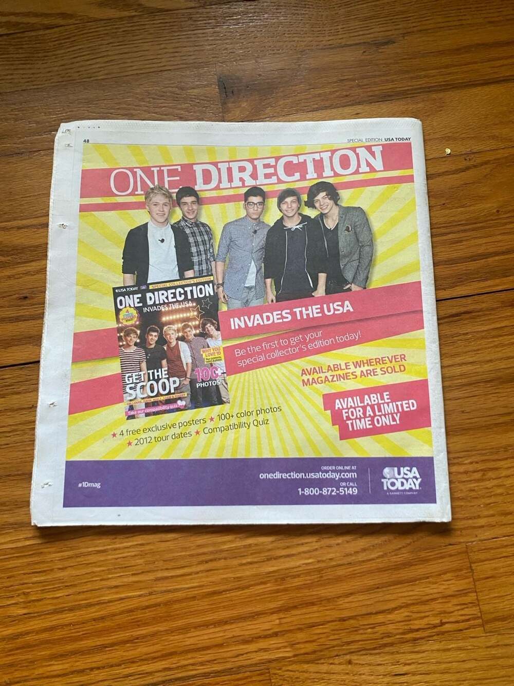 USA Today 50th Anniversary Rocks Greatest Band 2012 The Beatles Still Sealed!